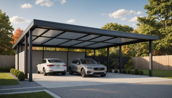 L'abri voiture moderne : style et protection garanties
