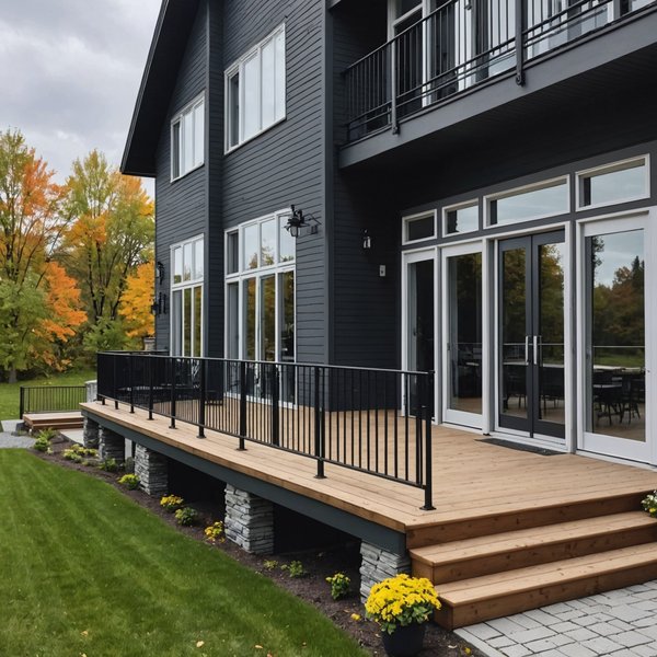 Balcons, rampes et escaliers à trois-rivières : votre projet sur mesure