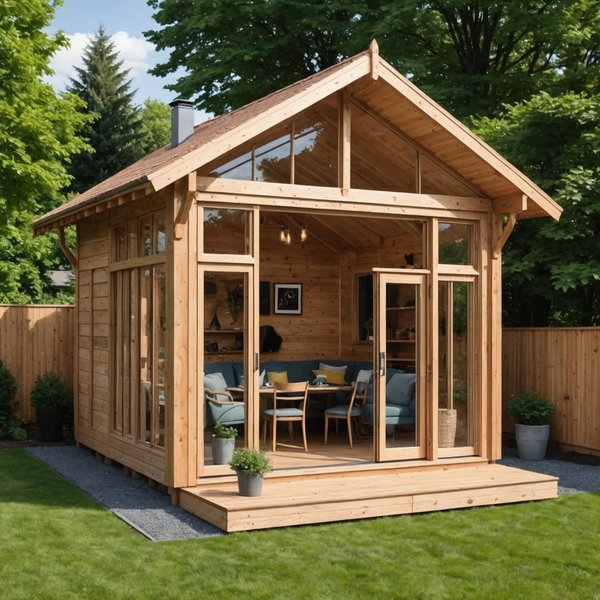 Personnalisez votre extension avec un kit bois maison éco-friendly