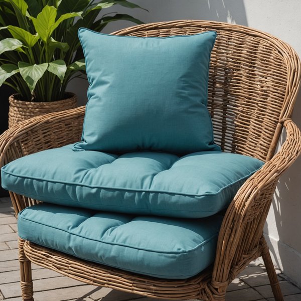 Coussin sur-mesure pour intérieur et extérieur: qualité française